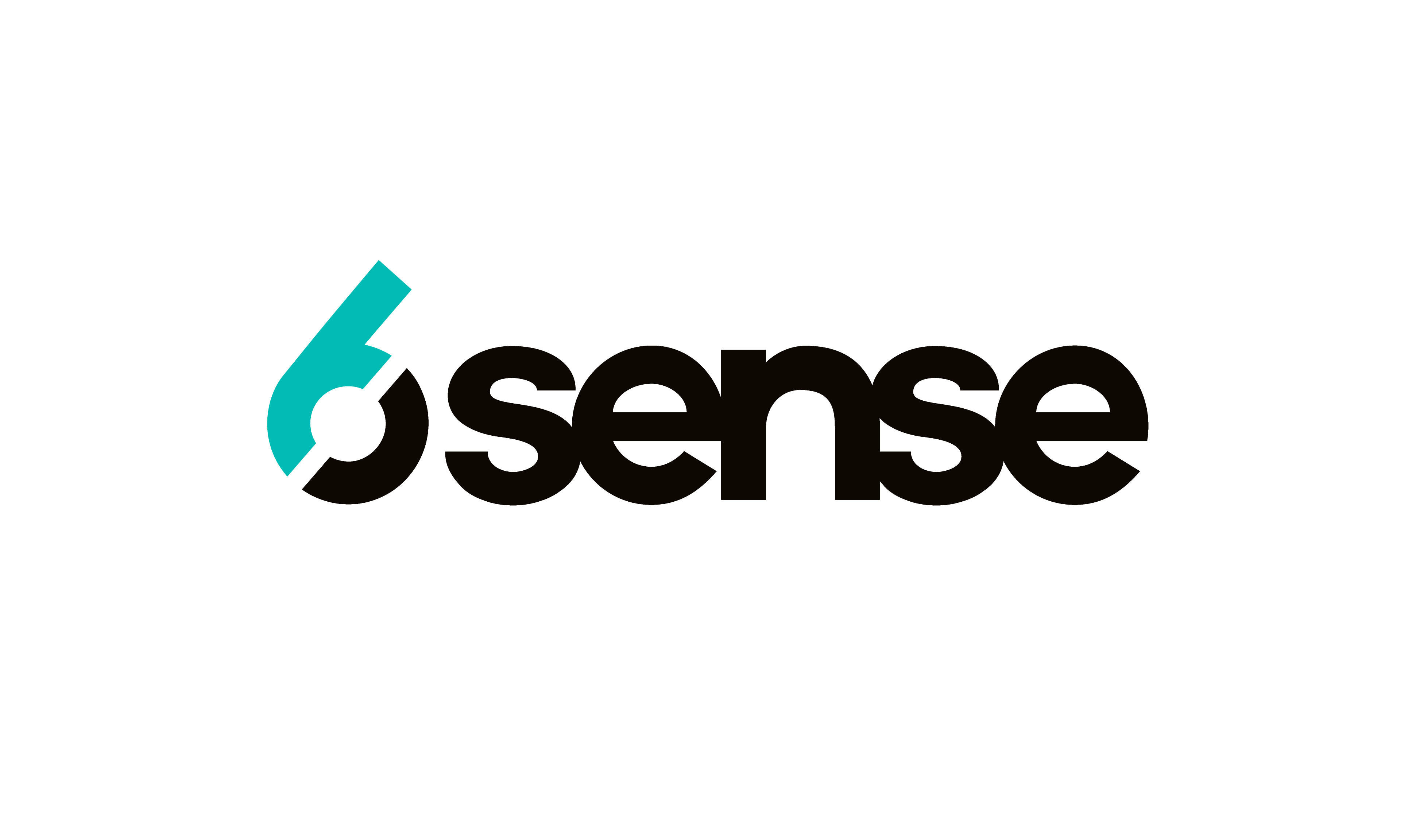 6sense black sense logo RGB