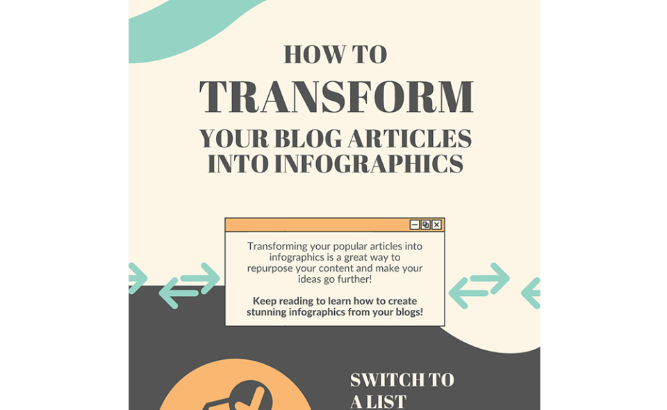 How To Transform Your Blog Articles Into Infographics