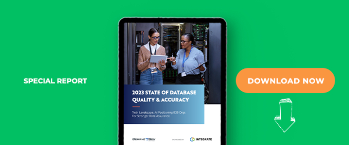 2023 State Of Database Quality &amp; Accuracy: Tech Landscape, AI Positioning B2B Orgs For Stronger Data Assurance