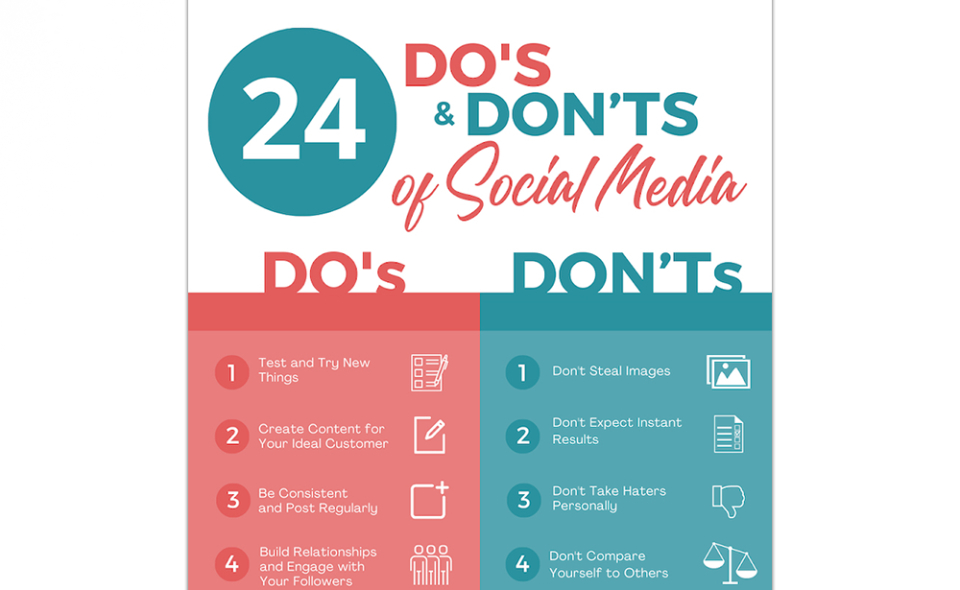 24 Dos &amp; Don’ts Of Social Media