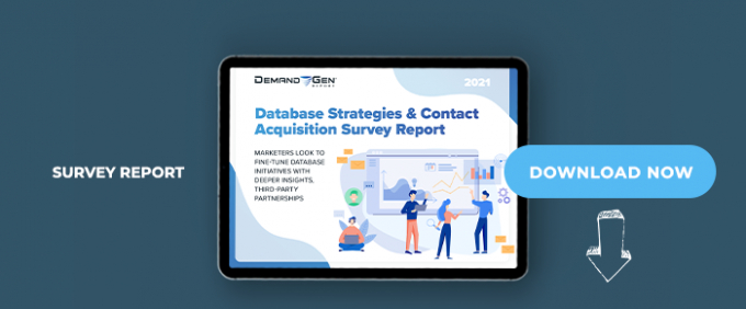 2021 Database Strategies &amp; Contact Acquisition Survey Report:  Marketers Look To Fine-Tune Database Initiatives With Deeper Insights, Third-Party Partnerships